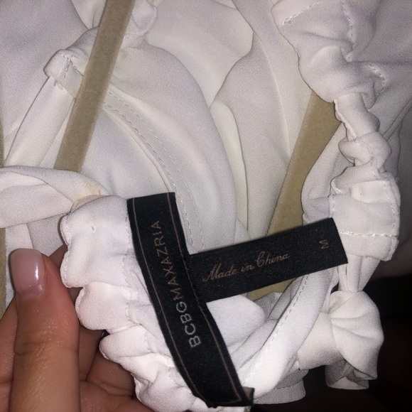 Bcbg Flowy White top - Picture 4 of 4